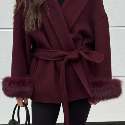 MARIE Luxury Wool Blend Coat