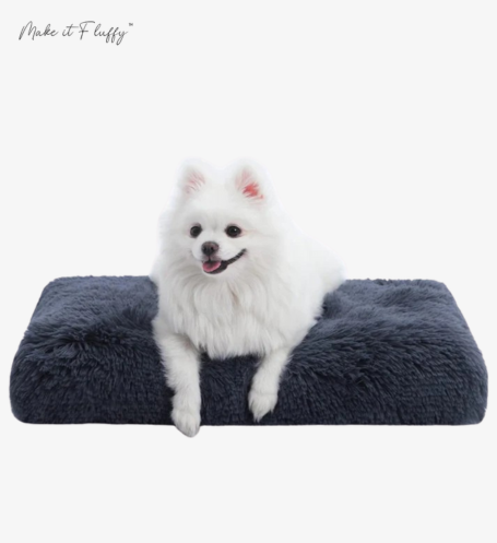 DreamNest Orthopedic Dog Bed - Square Plush