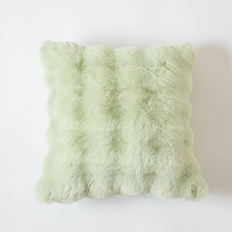 CloudFluff Ultra-Plush Throw Pillow in Sage
