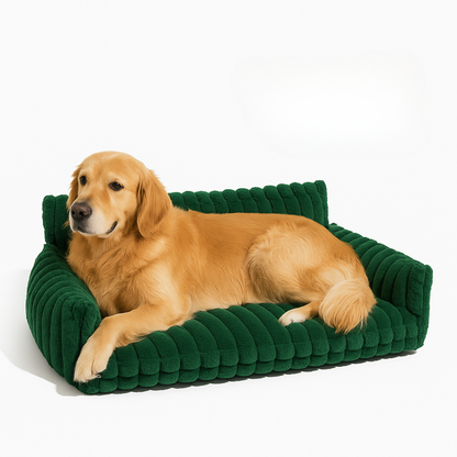 DreamNest Orthopedic Pet Bed - Square Plush
