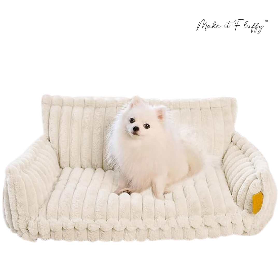 DreamNest Orthopedic Pet Bed - Square Plush