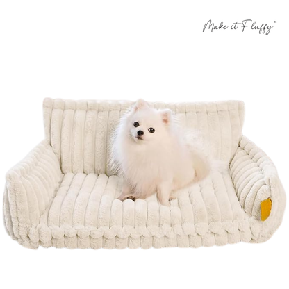 DreamNest Orthopedic Pet Bed - Square Plush