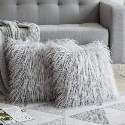 CloudFluff Long-Pile Plush Accent Pillow