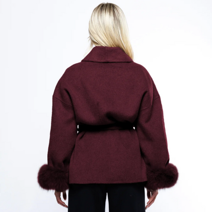 MARIE Luxury Wool Blend Coat