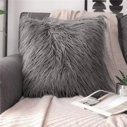 CloudFluff Long-Pile Plush Accent Pillow