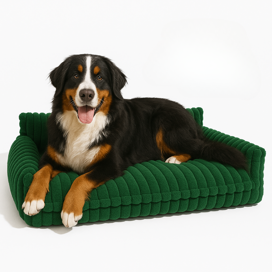 DreamNest Orthopedic Pet Bed - Square Plush