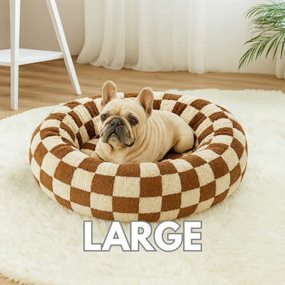 Cozy Calming Donut Pet Bed