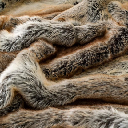 Hervé Luxury Plush Faux Fur Blanket