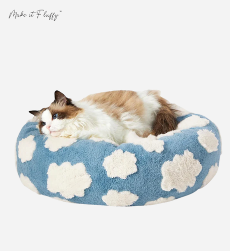 DreamNest Premium Calming Donut Bed
