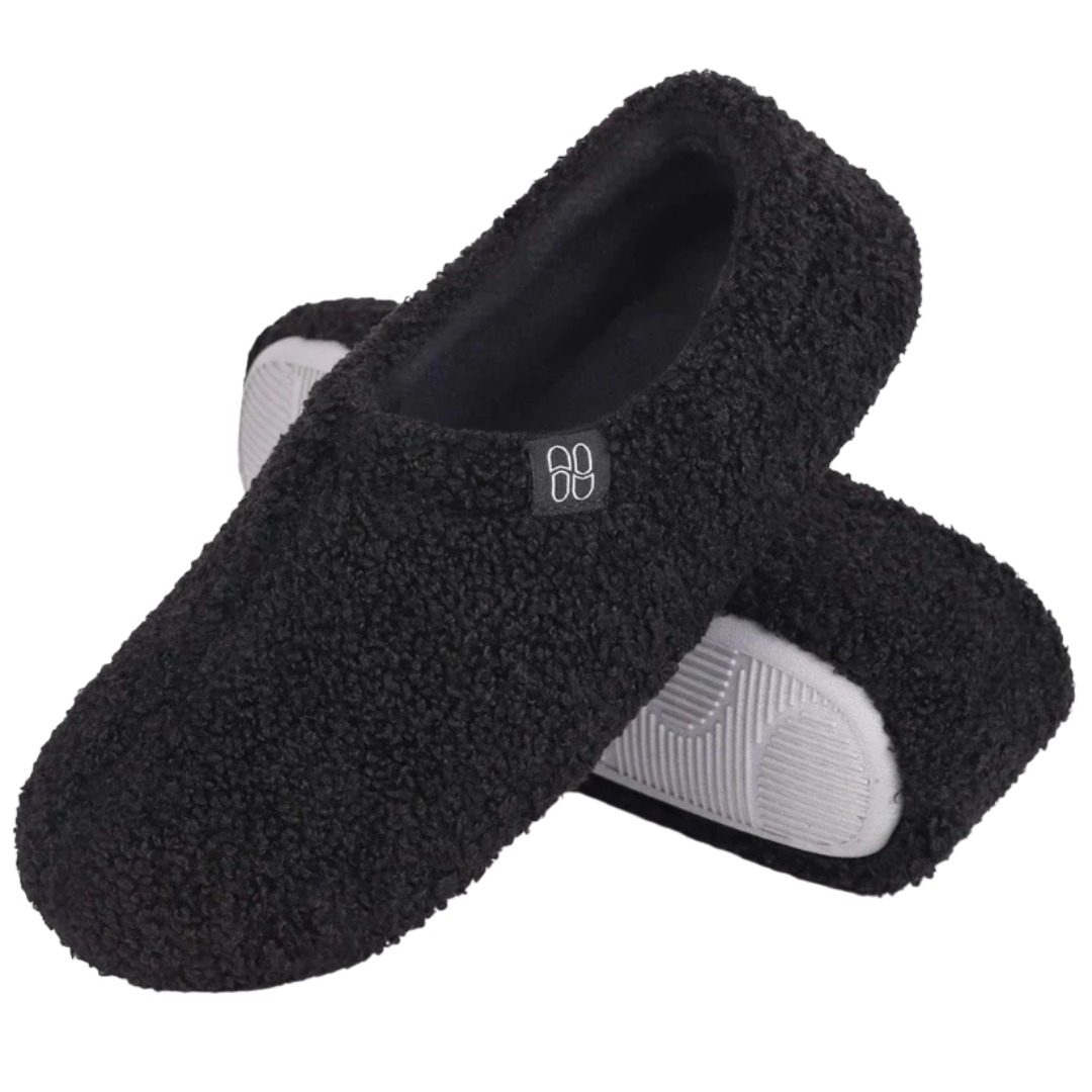 ChicFluff Curly Memory Foam Slippers