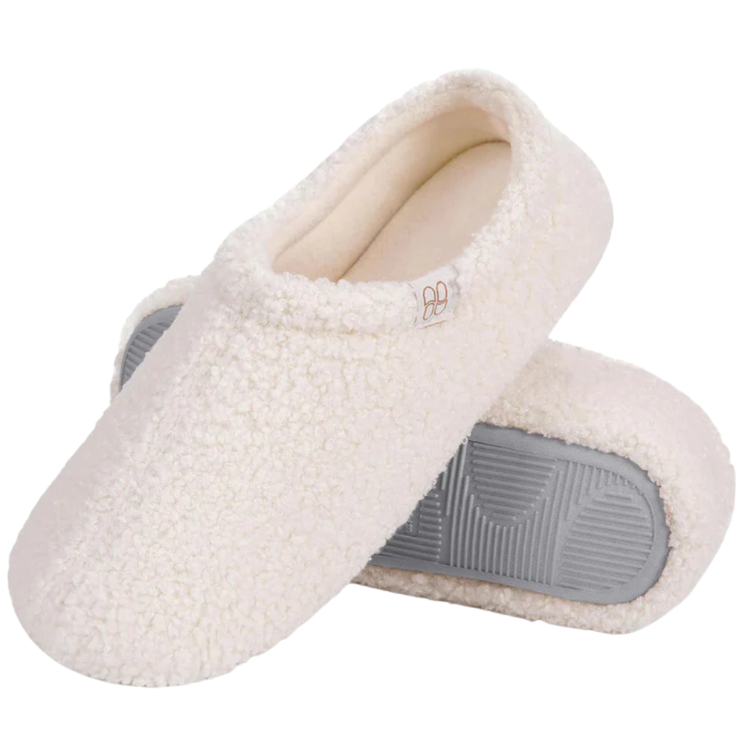 ChicFluff Curly Memory Foam Slippers
