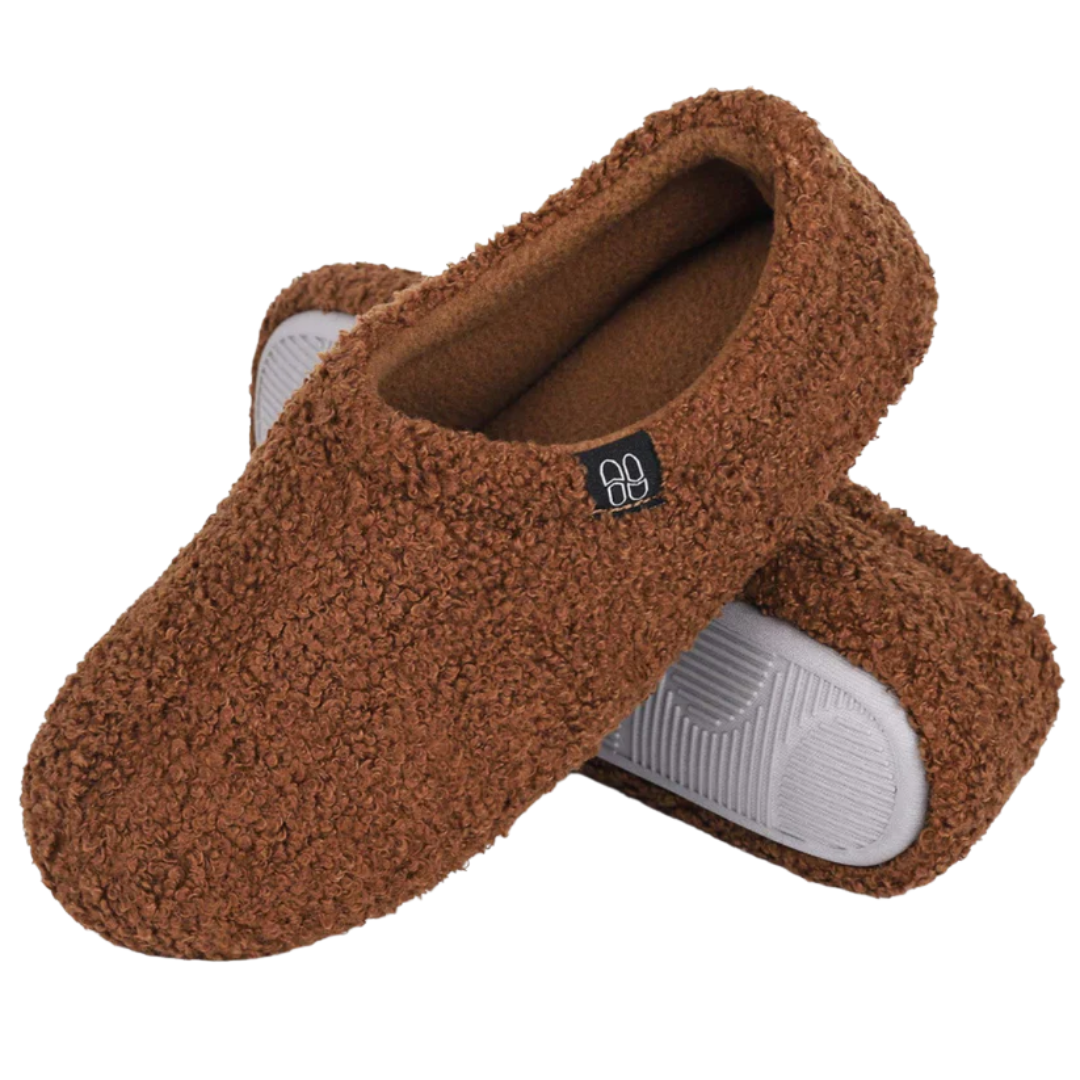 ChicFluff Curly Memory Foam Slippers