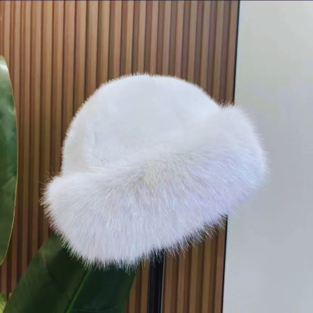 Classic Mongolian-Style Faux Fur Hat
