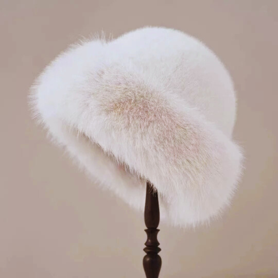 Classic Mongolian-Style Faux Fur Hat