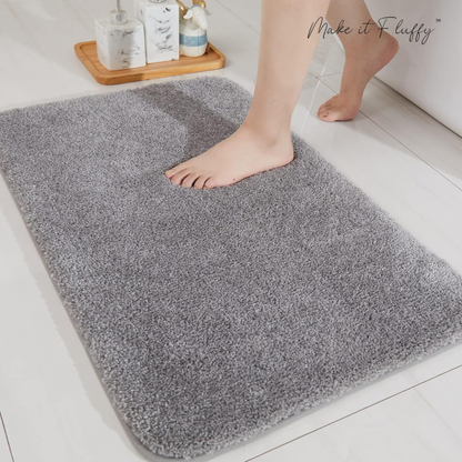 CloudFluff Bathroom Rug - UltraPlush Non-Slip