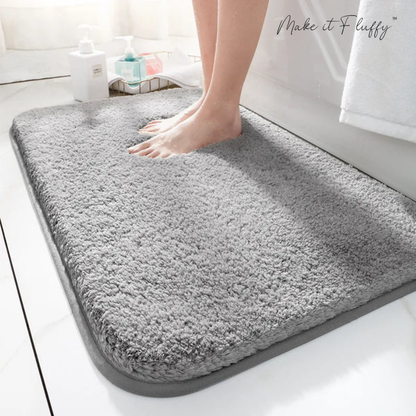 CloudFluff Bathroom Rug - UltraPlush Non-Slip