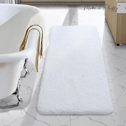 CloudFluff Bathroom Rug - UltraPlush Non-Slip