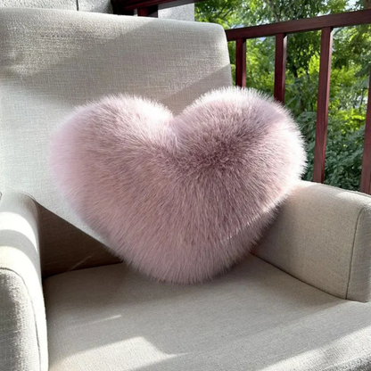 CloudFluff Heart Plush Pillow