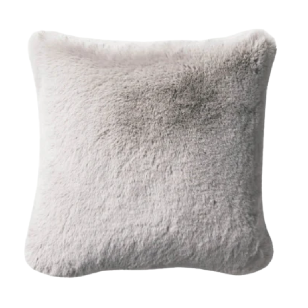 CloudFluff Ultra-Plush Rabbit Faux Fur Pillow Cover