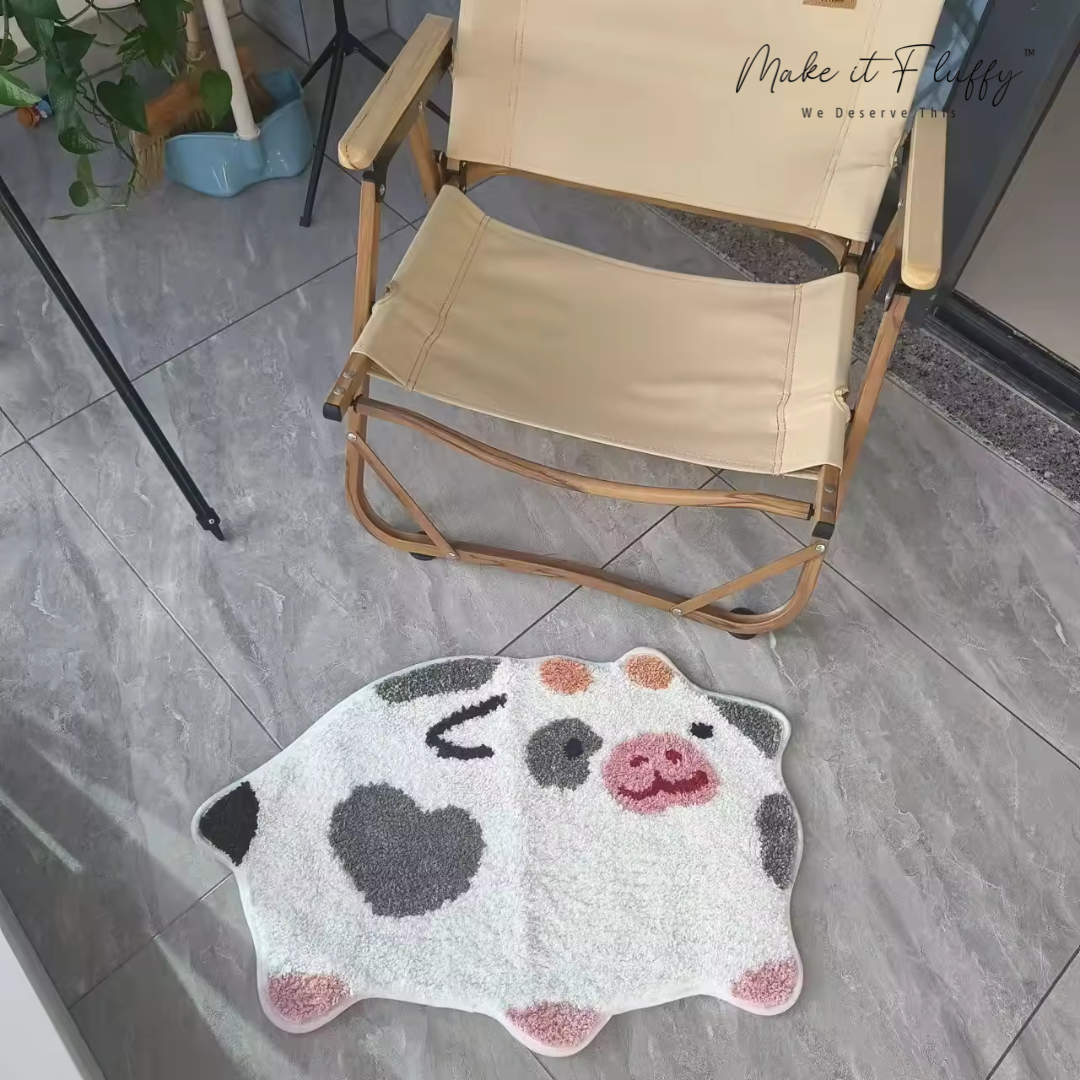 Cow Print Rug