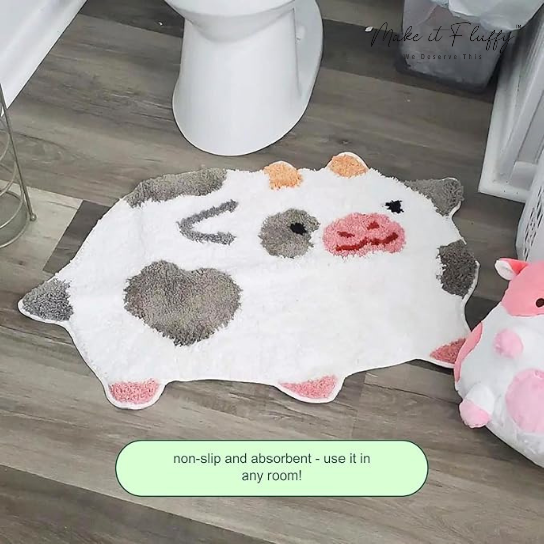 Cow Print Rug