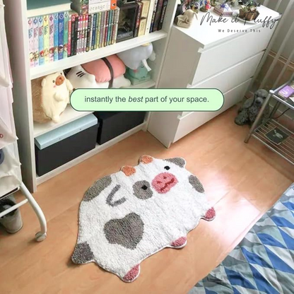 Cow Print Rug