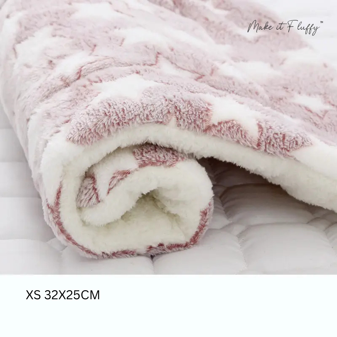 Cozy Calming Cat Blanket – Soft Plush Pet Comfort Throw