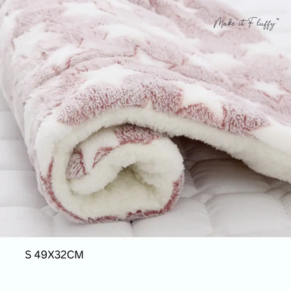 Cozy Calming Cat Blanket – Soft Plush Pet Comfort Throw