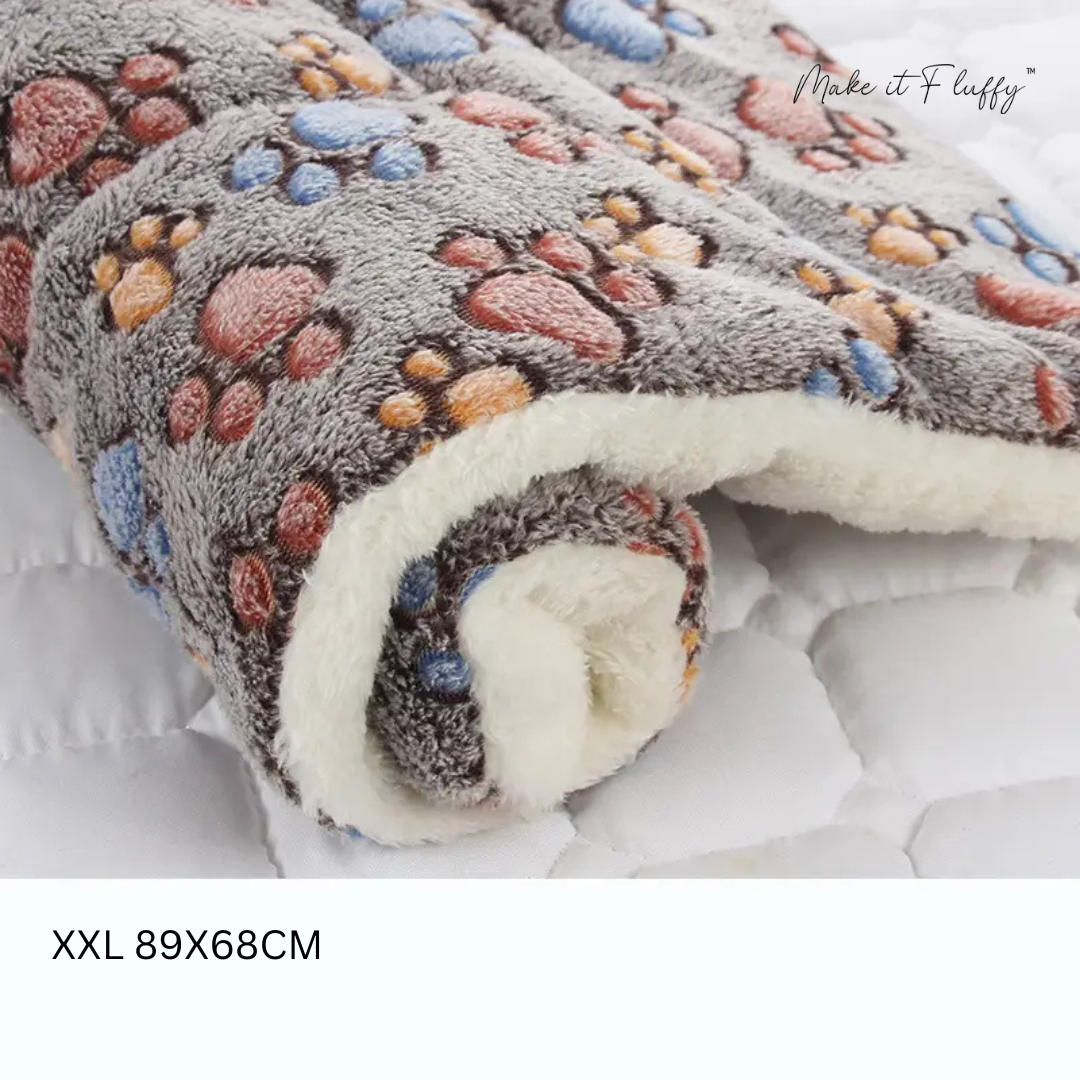 Cozy Calming Cat Blanket – Soft Plush Pet Comfort Throw