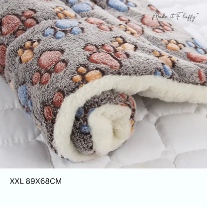 Cozy Calming Cat Blanket – Soft Plush Pet Comfort Throw