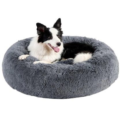 DreamNest Furry Friend Donut Bed