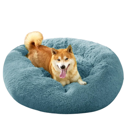 DreamNest Furry Friend Donut Bed