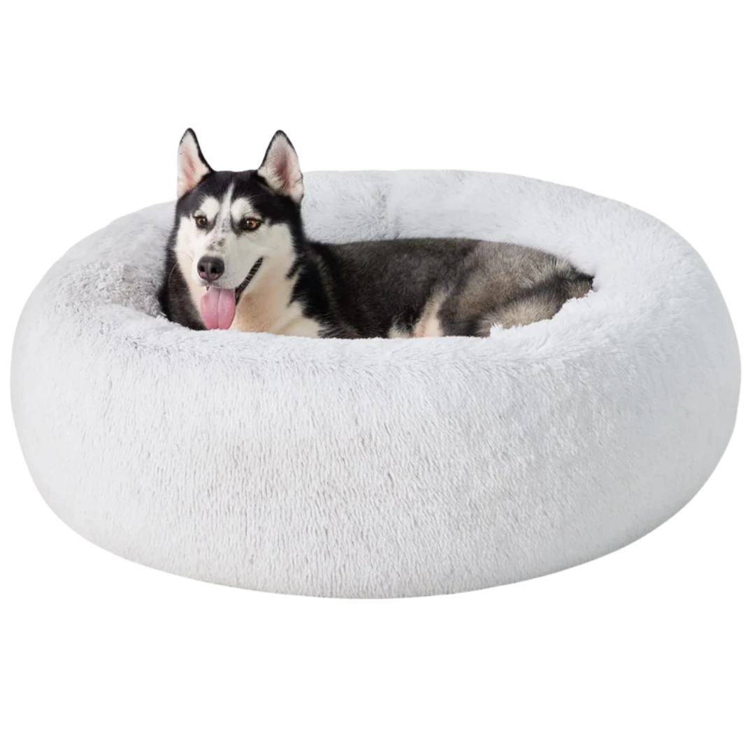 DreamNest Furry Friend Donut Bed