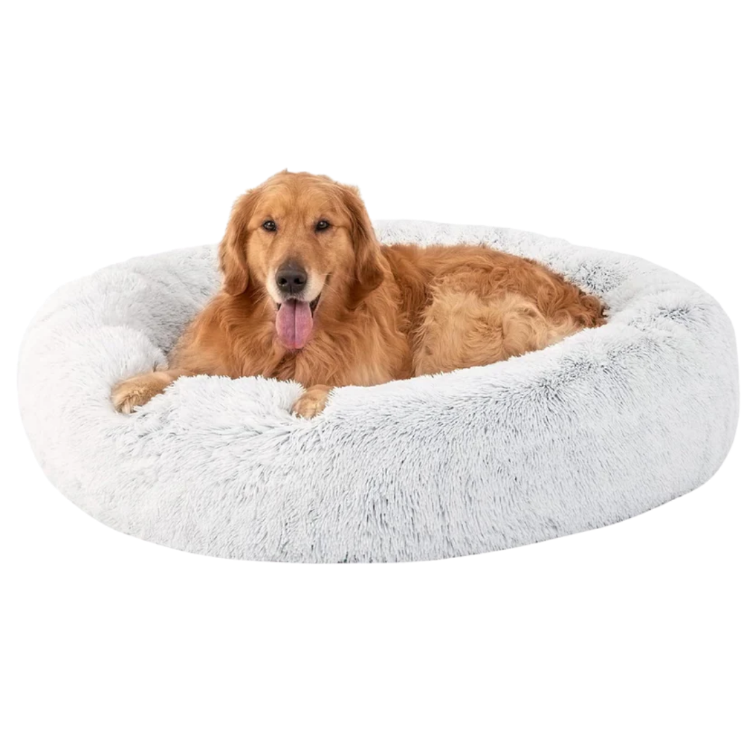 DreamNest Furry Friend Donut Bed