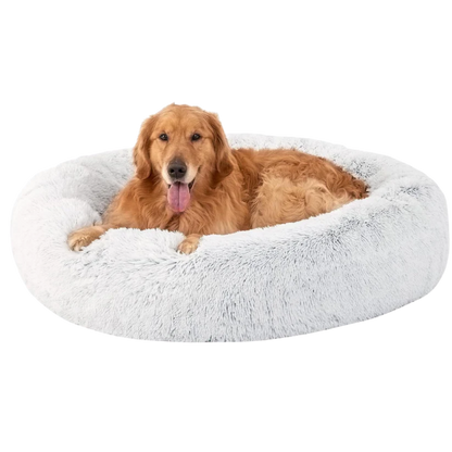 DreamNest Furry Friend Donut Bed