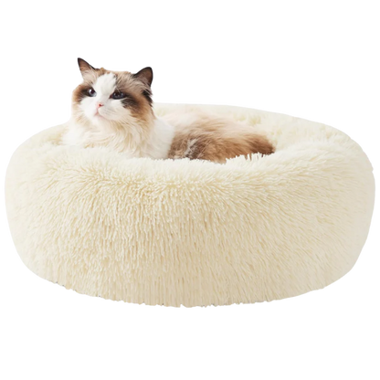 DreamNest Furry Friend Donut Bed