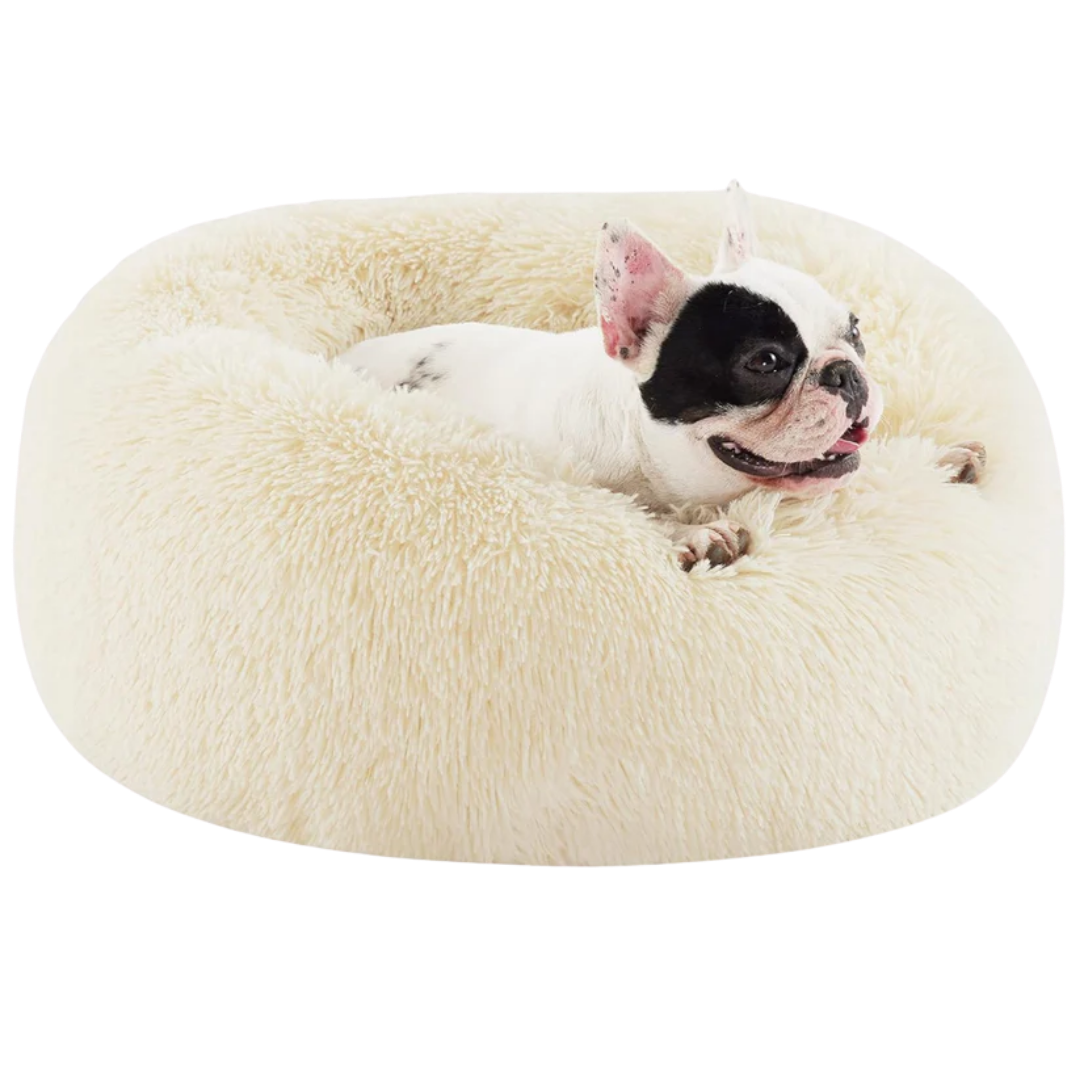 DreamNest Furry Friend Donut Bed