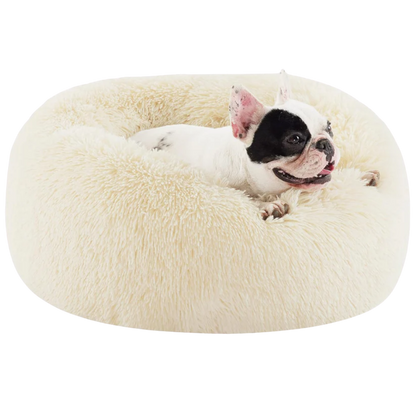 DreamNest Furry Friend Donut Bed