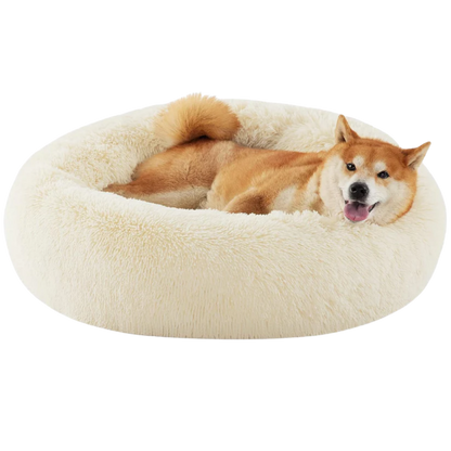 DreamNest Furry Friend Donut Bed