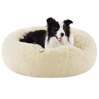 DreamNest Furry Friend Donut Bed
