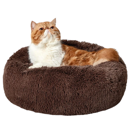DreamNest Furry Friend Donut Bed