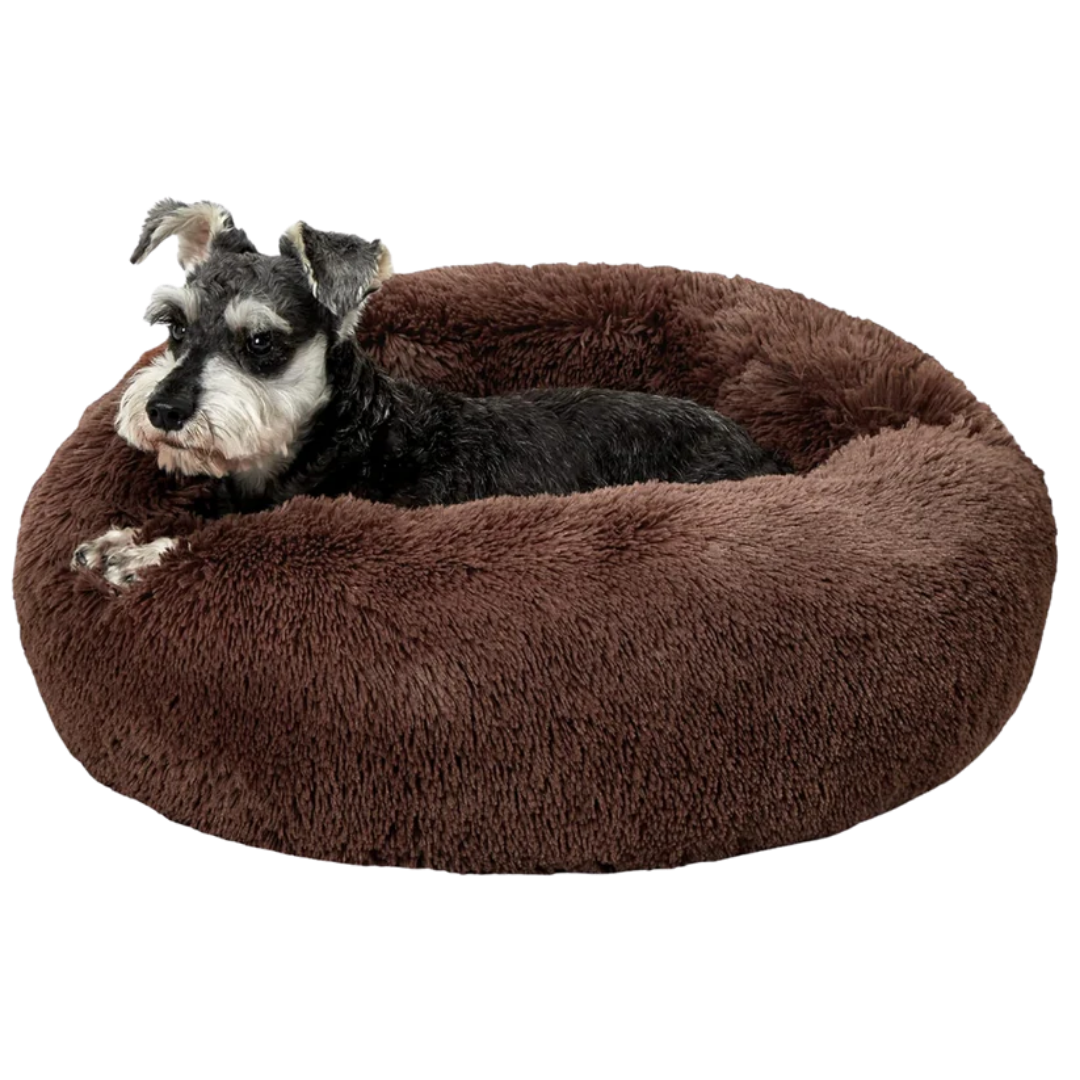 DreamNest Furry Friend Donut Bed