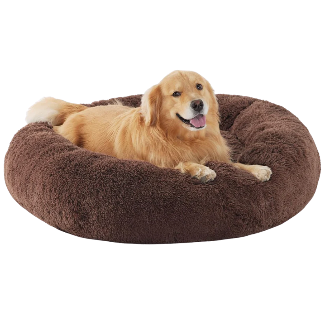DreamNest Furry Friend Donut Bed