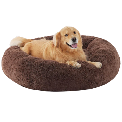DreamNest Furry Friend Donut Bed