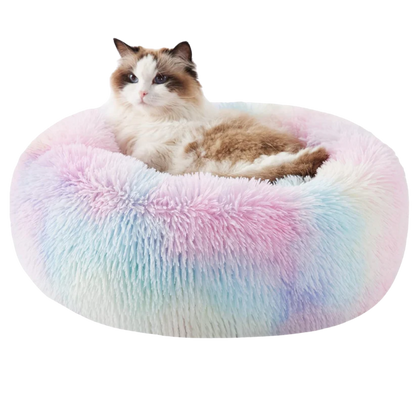 DreamNest Furry Friend Donut Bed