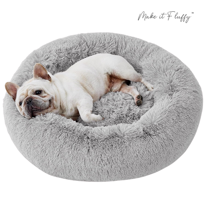 DreamNest Furry Friend Donut Bed