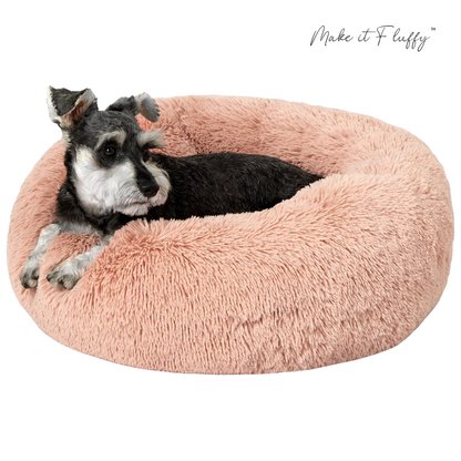 DreamNest Furry Friend Donut Bed