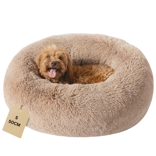 DreamNest Furry Friend Donut Bed