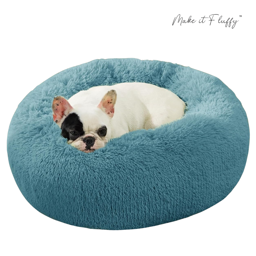 DreamNest Furry Friend Donut Bed