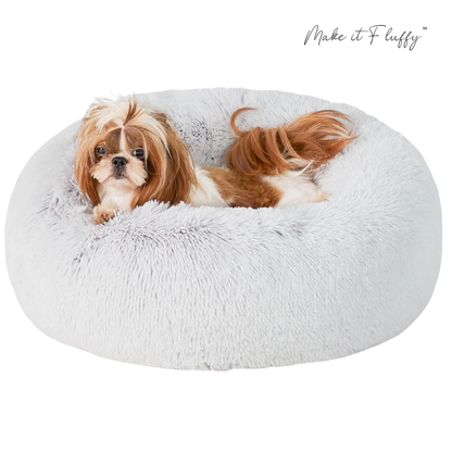 DreamNest Furry Friend Donut Bed